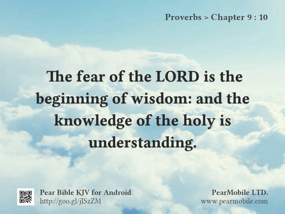 Proverbs, Chapter 9:10